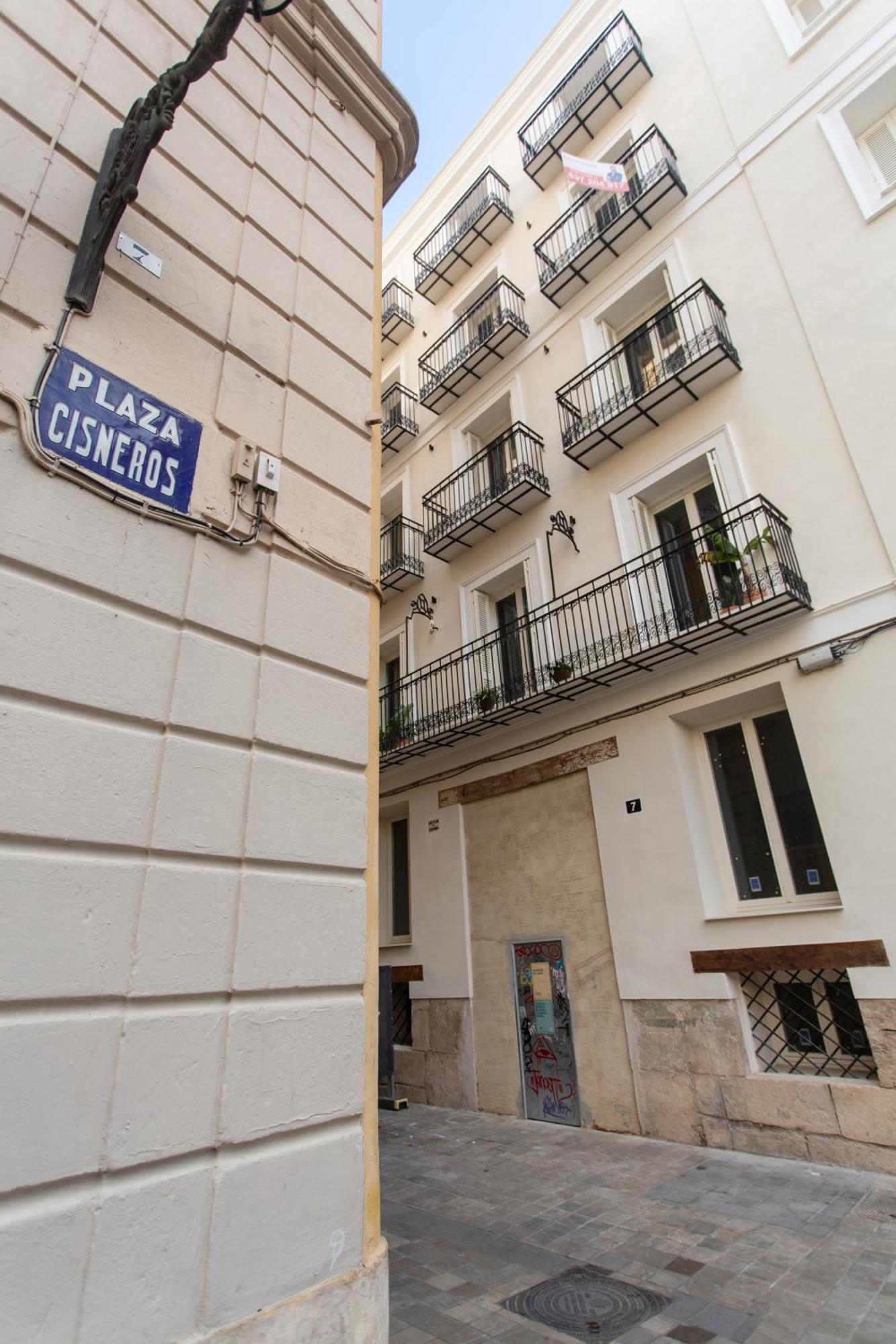 Vlc - Tranquilo Apartamento En Plaza Cisneros Valencia Eksteriør bilde